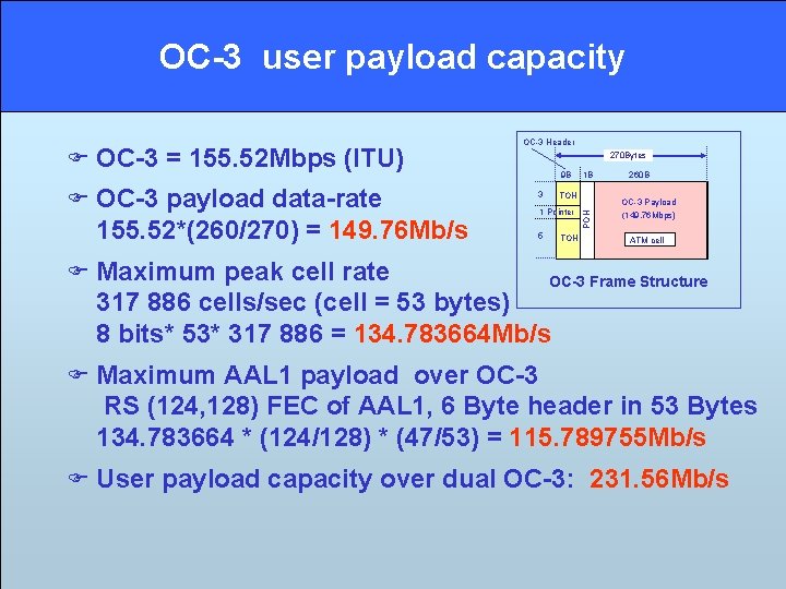 Video Services Forum 2001 Mapping SMPTE 259 into
