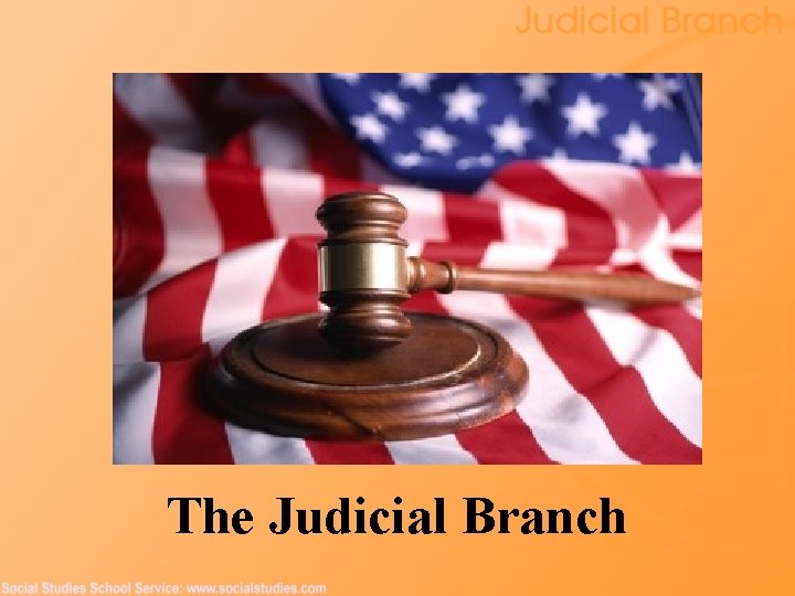 The Judicial Branch 