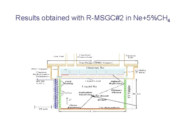 Results obtained with R-MSGC#2 in Ne+5%CH 4 