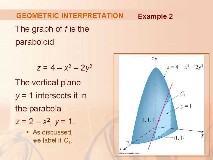 15 Partial Derivatives Partial Derivatives 15 3 Partial