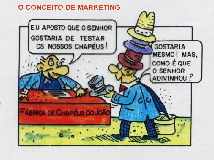 O CONCEITO DE MARKETING 