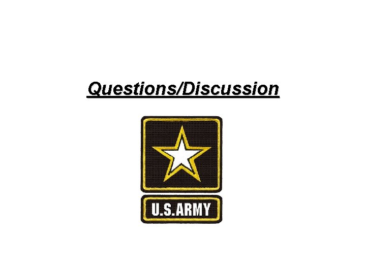 Questions/Discussion Questions/Discussion