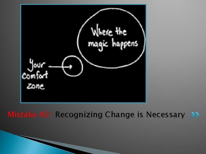 Mistake #2: Recognizing Change is Necessary 