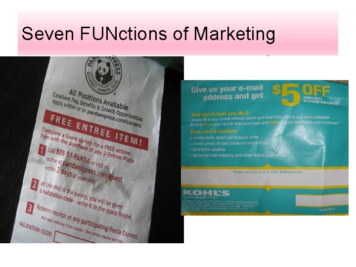 Seven FUNctions of Marketing 
