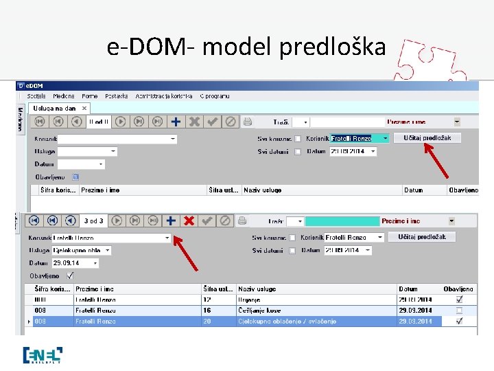 e-DOM- model predloška 