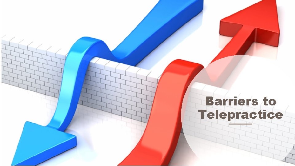 Barriers to Telepractice 
