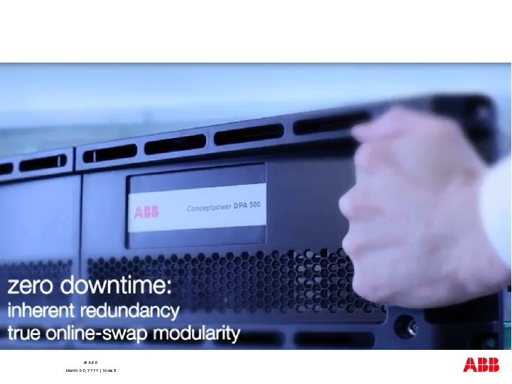 © ABB Month DD, YYYY | Slide 5 