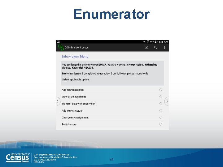 Enumerator 24 