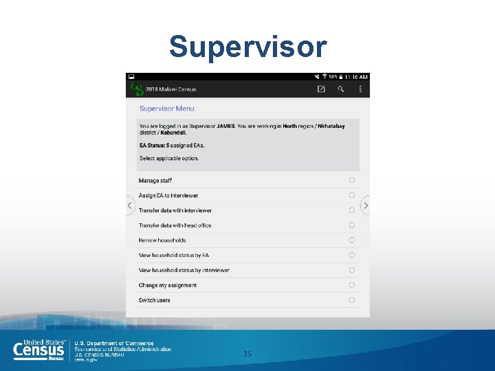 Supervisor 25 