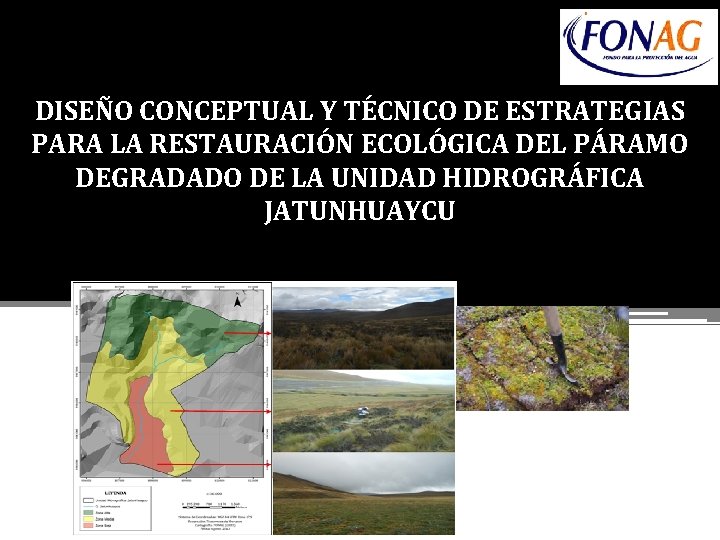 DISEÑO CONCEPTUAL Y TÉCNICO DE ESTRATEGIAS PARA LA RESTAURACIÓN ECOLÓGICA DEL PÁRAMO DEGRADADO DE