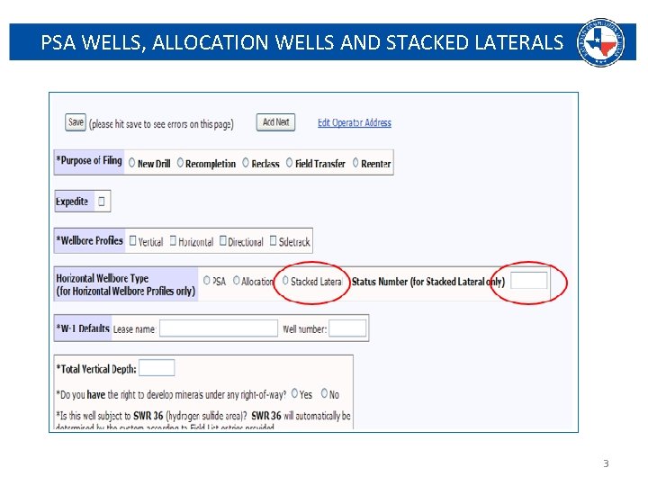 PSA WELLS, ALLOCATION WELLS AND STACKED LATERALS Railroad Commission of Texas | June 27,