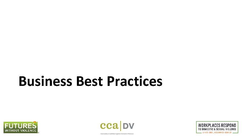 Business Best Practices 
