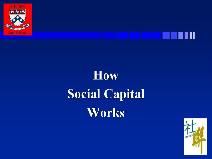 How Social Capital Works 