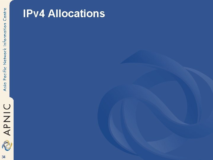IPv 4 Allocations 34 