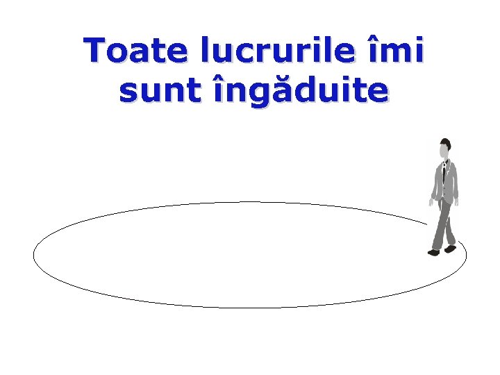 Toate lucrurile îmi sunt îngăduite 