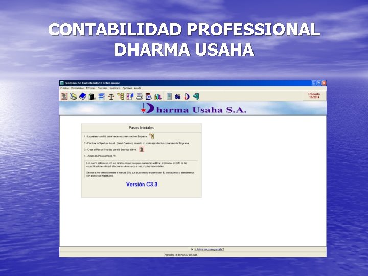 CONTABILIDAD PROFESSIONAL DHARMA USAHA 