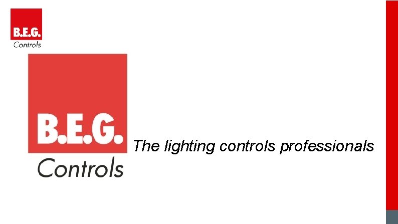 The lighting controls professionals 