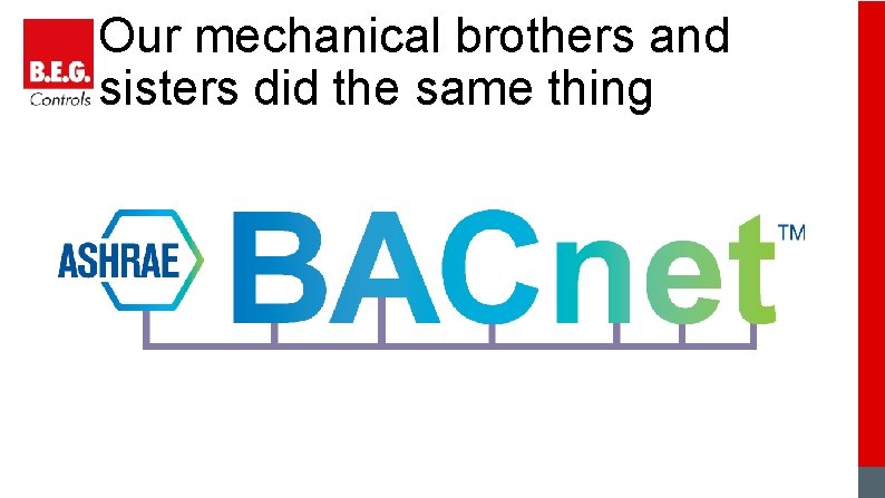 Our mechanical brothers and sisters did the same thing 