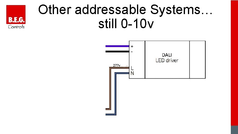 Other addressable Systems… still 0 -10 v 