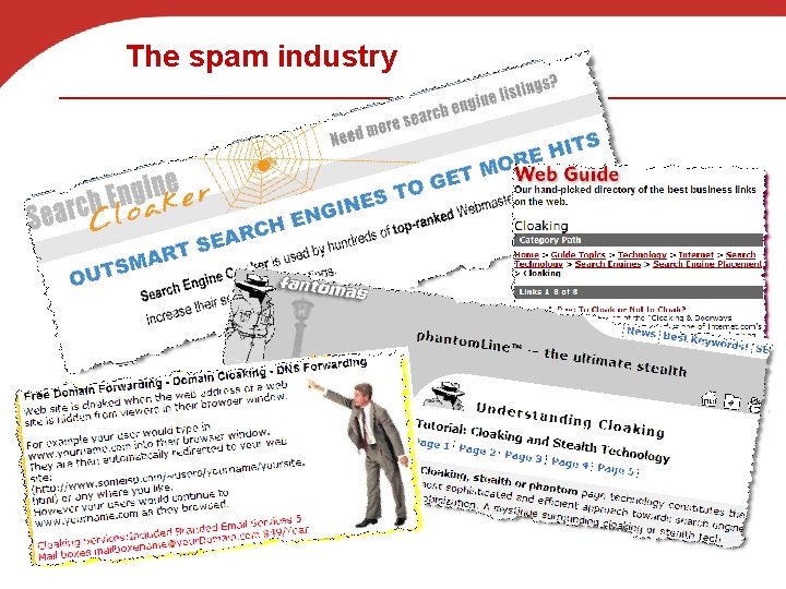 The spam industry 