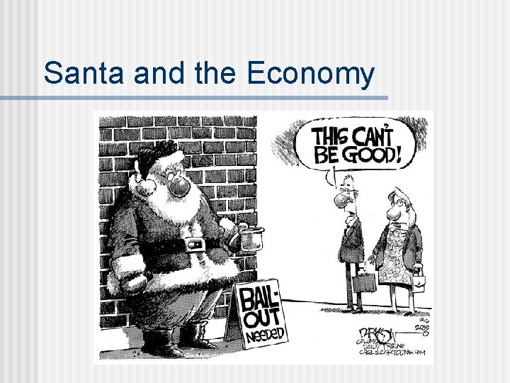 Santa and the Economy 