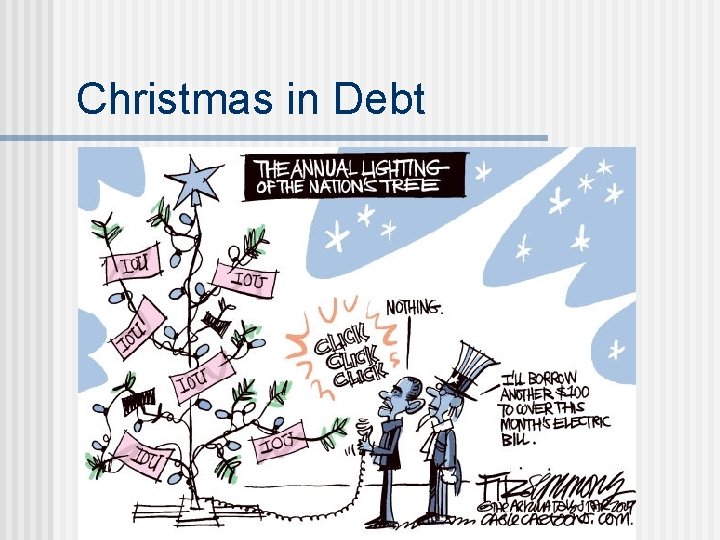 Christmas in Debt 