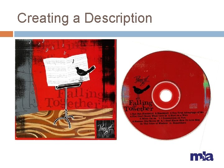 Creating a Description 