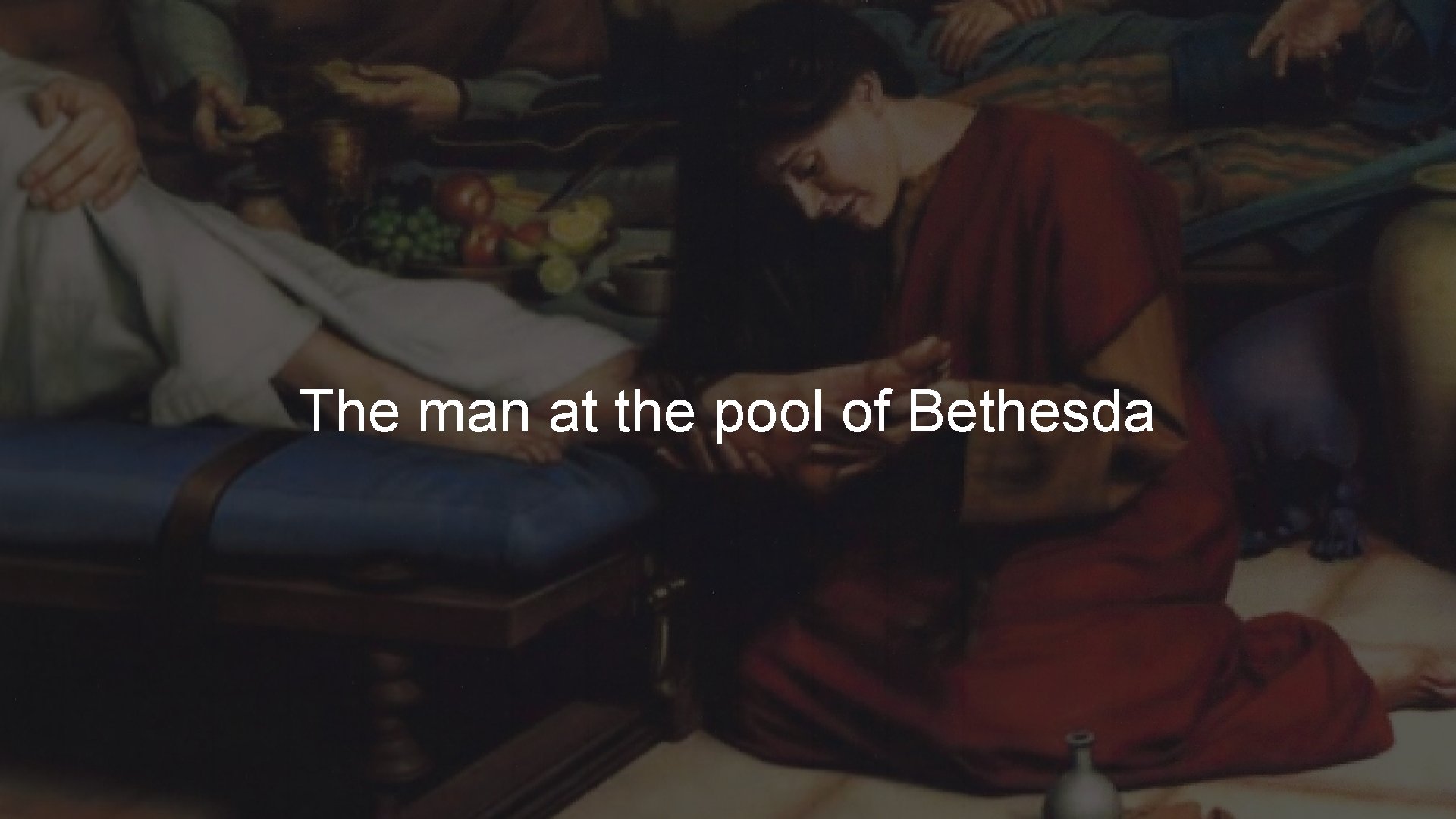 The man at the pool of Bethesda 