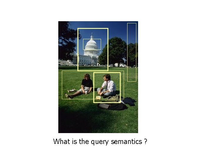 What is the query semantics ? 
