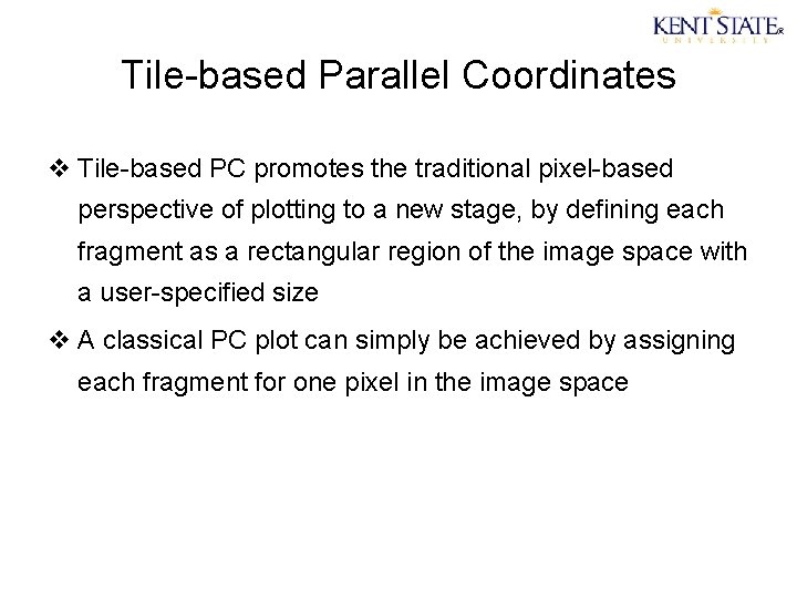 Tilebased parallel coordinates and its application in financial