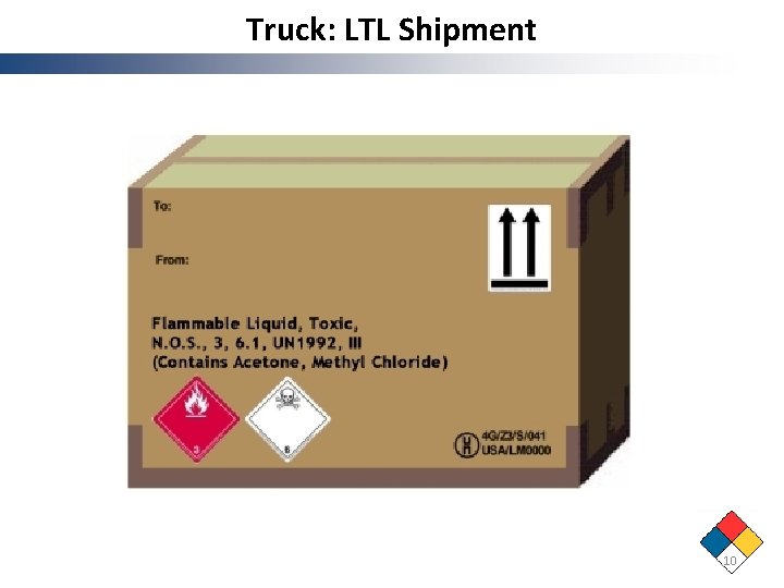 Truck: LTL Shipment 10 