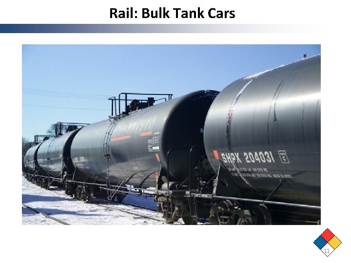 Rail: Bulk Tank Cars 11 