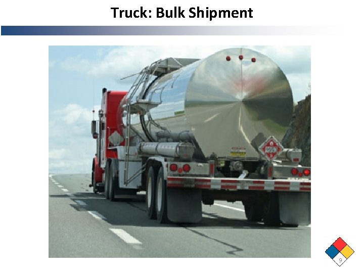 Truck: Bulk Shipment 9 