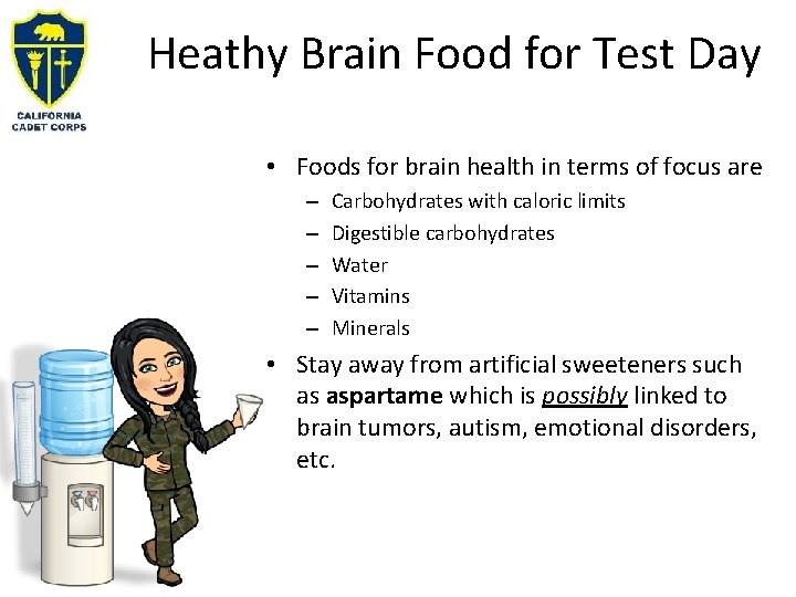 Heathy Brain Food for Test Day • Foods for brain health in terms of