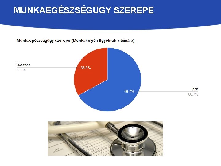 MUNKAEGÉSZSÉGÜGY SZEREPE 