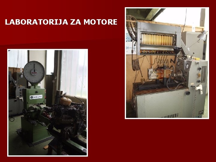 LABORATORIJA ZA MOTORE 