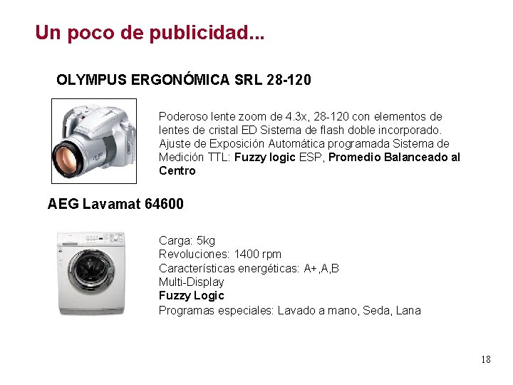 Un poco de publicidad. . . OLYMPUS ERGONÓMICA SRL 28 -120 Poderoso lente zoom