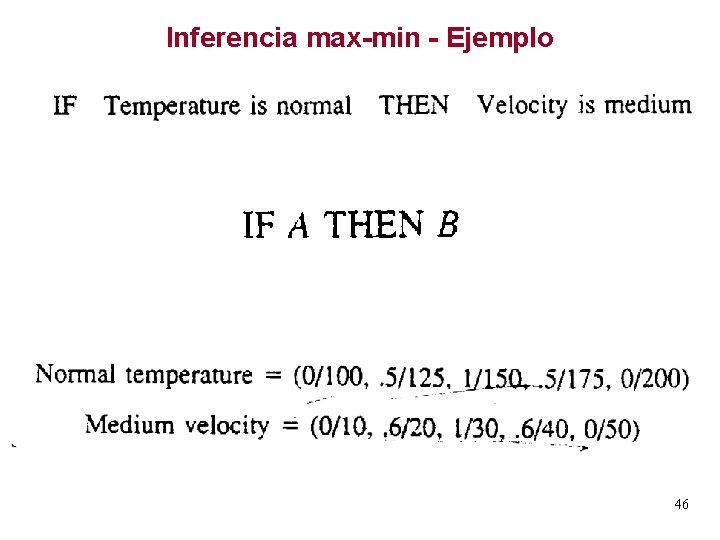 Inferencia max-min - Ejemplo 46 