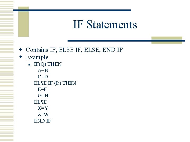Fortran 77 Presented By Destry Diefenbach The Free