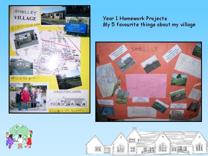 Year 1 Homework Projects My 5 favourite things about my village 