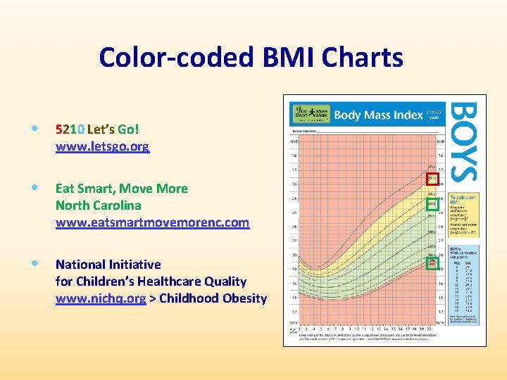 Assessing Child Growth Using Body Mass Index BMIforAge