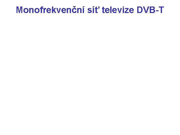 Monofrekvenční síť televize DVB-T 