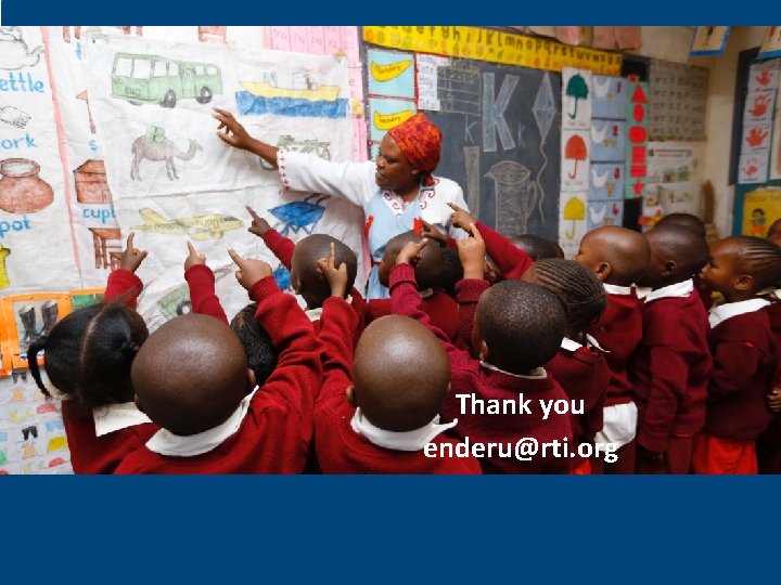 Thank you enderu@rti. org 