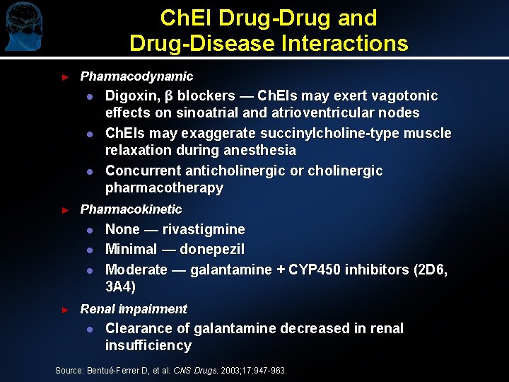 Ch. EI Drug-Drug and Drug-Disease Interactions ► Pharmacodynamic l l l ► Pharmacokinetic l