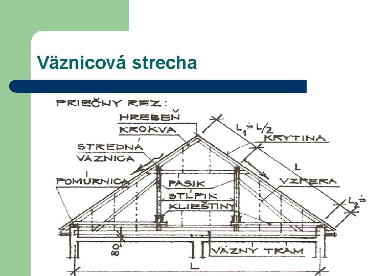 Väznicová strecha 