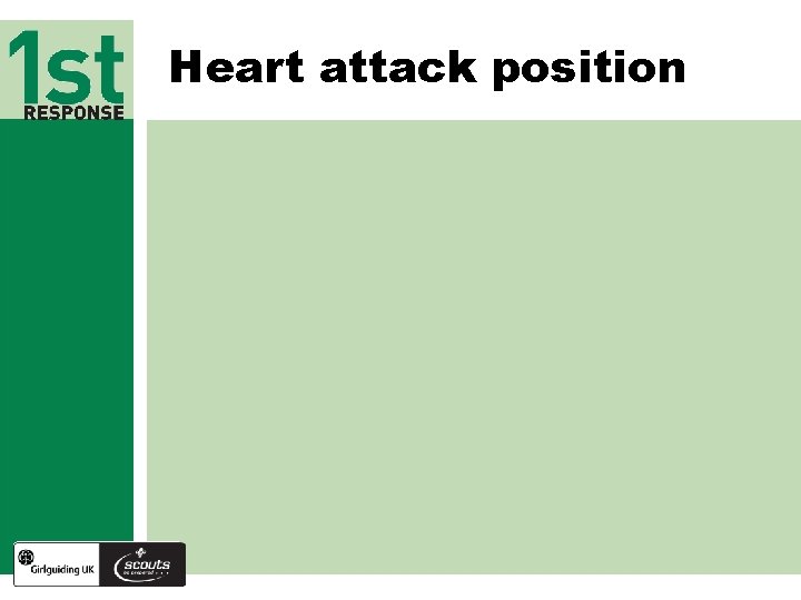 Heart attack position 