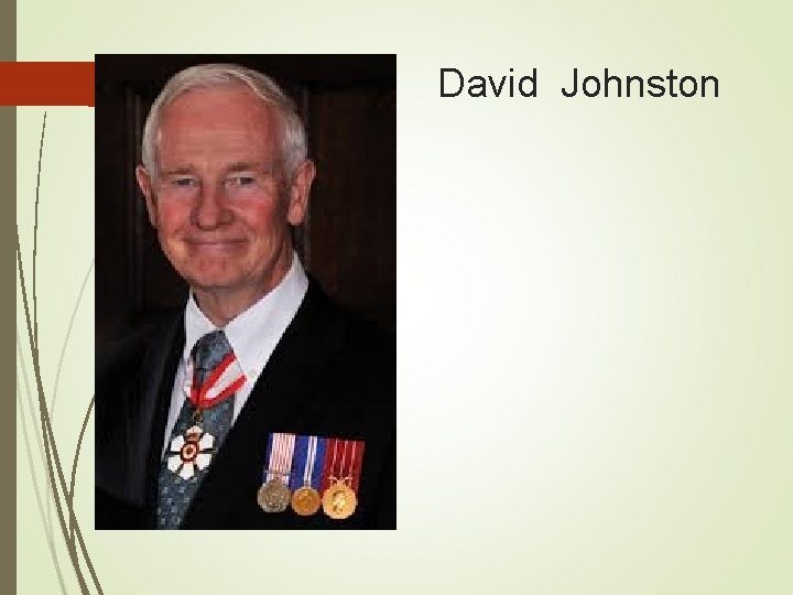 David Johnston 