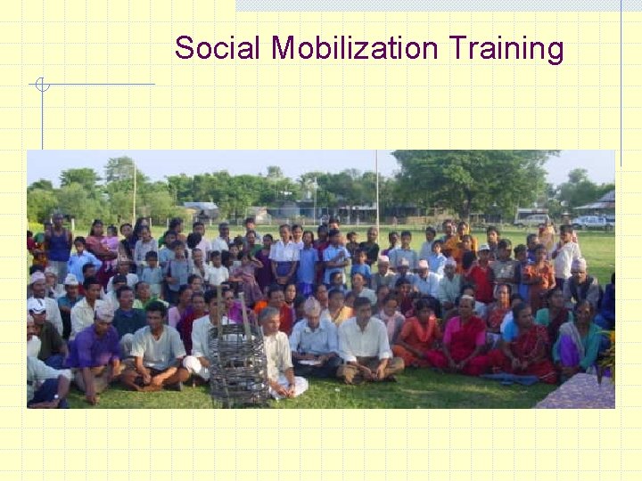 Social Mobilization Training 