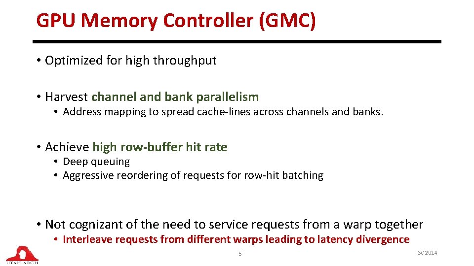Managing DRAM Latency Divergence in Irregular GPGPU Applications