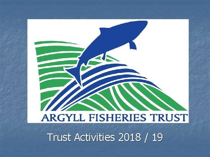 Trust Activities 2018 / 19 